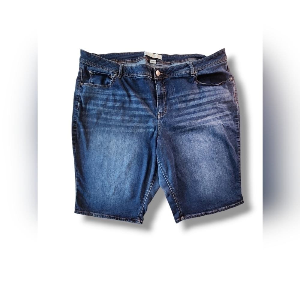 Est 1946 Jean Shorts Womens Size 24W